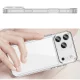 Outer Space iPhone 17 Pro vāciņš ar MagSafe, caurspīdīgs