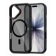Tech-Protect MagHybrid MagSafe vāciņš iPhone 17 tālrunim – melns un sarkans | Phone Case Cover