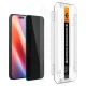 Защитное стекло Spigen Glas.tR EzFit Privacy для iPhone 15/16 (2 шт)