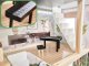 Bērnu Spēļu Koka Leļļu Māja ar Mēbelēm un LED Gaismu LULILO, 78cm | Play Dollhouse with Furniture