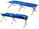 Folding Camping Bed – Portable Cot with Cover, Blue