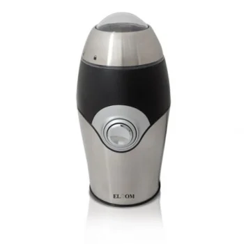 Electric Coffee Grinder ELDOM MK100s CoffiX 150W, Black and Silver