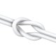 Joyroom JR-EC06 USB-C iebūvējamās austiņas, Sudraba