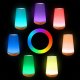 LED naktslampiņa ar pulti un skārienvadību, RGB