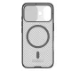 Nillkin iPhone 17 vāciņš CamShield Pro Magnetic, caurspīdīgs melns