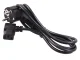 Maclean MCTV-803 leņķa barošanas kabelis, 3-pin, EU spraudnis, 3m