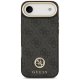 Чехол Guess 4G Strass Logo MagSafe для iPhone Air Black