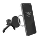 Puro regulējams auto telefona turētājs ar MagSafe PUSH12MAGBLK, melns