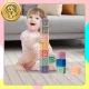 Radošie Mīkstie Sensorie Klucīši Zīdaiņiem Bērniem, 27 detaļas | Soft Rubber Baby Blocks