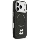Karl Lagerfeld iPhone 17 Pro Case Choupette Pin MagSafe, Black