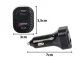 Ātrs auto lādētājs USB-c 30w un USB-a 15w cigarešu aizdedzinātāja ligzdai | and fast car charger for cigarette...