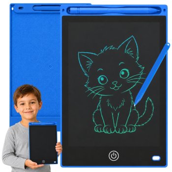 12" LCD Drawing Tablet with Stylus, Blue