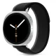 Ремешок Tech-Protect Nylon Stripe для Samsung Galaxy Watch 40/44/46mm, черно-оранжевый