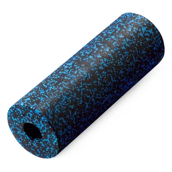 Ciets EPP putu masāžas rullis 4FIZJO 45 cm, melns un zils