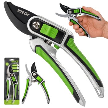 DIVODV Garden Pruning Shears for Branches and Shrubs, Green
