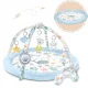 Интерактивный развивающий коврик Nukido Ocean, синий