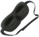 3D sleep mask with adjustable strap, breathable, dark blue