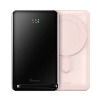 Baseus Magnetic Bracket внешний аккумулятор с беспроводной зарядкой MagSafe...