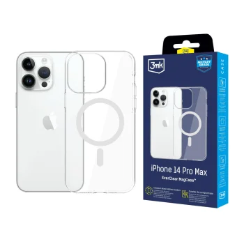 3mk EverClear MagPhone Case Cover Apple iPhone 14 Pro Max - Transparent