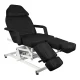 Azzurro 673As Pedi 1 Motora Melns Elektriskais Kosmētikas Krēsls | Motor Black Electric Cosmetic Chair