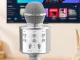 Беспроводной Bluetooth микрофон для караоке с динамиком и чехлом,...
