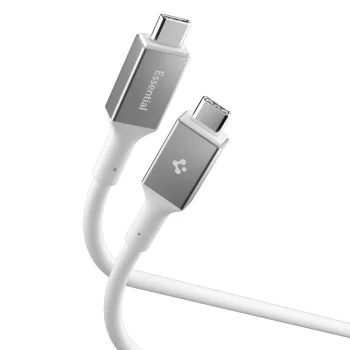 Spigen EB10020CC USB-C uz USB-C kabelis 100W 200cm - Balts