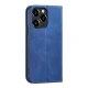 Magnet Fancy Case for iPhone 14 Pro Max Wallet Flip Cover, Blue