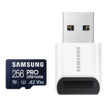 Atmiņas karte Samsung microSDXC PRO Ultimate 256GB 200/130 MB/s UHS-I/U3 (MB-MY256SB/WW) | Memory card