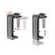 Maclean MC-713 S Under-Desk PC Mount Holder, Silver