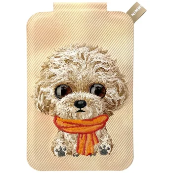 Магнитный кардхолдер Nimmy New Big-Eye Cute Pets 2.0 Dog с подставкой коричневый