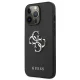 Чехол Guess Saffiano 4G Metal Logo для iPhone 13 Pro / 13, черный