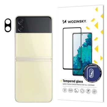 Защитное стекло для камеры Wozinsky Full Camera Glass 9H для Samsung Galaxy Z Flip 3