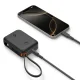 Spigen Essential EA3010BT 10000 mAh 30W portatīvais lādētājs - Melns | Power Bank Black