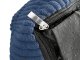 Soft Corduroy Dog Bed L with Non-Slip Bottom, Comfortable Pet Lounger, Blue