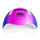 Glow UV/LED Manicure & Pedicure Lamp F2 RN 220 W, Pink–Blue (57 LED, Dual LED, Low Heat Mode, with Timer)