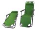 Folding Garden and Beach Sun Lounger Zero Gravity, Green