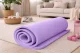 Biezs vingrošanas paklājiņš jogai fitnesam un pilatesam 170x60cm, violets