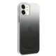 Mercedes iPhone 12 mini vāciņš Transparent Line, melns