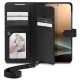 Spigen Wallet \"S\" atverams vāciņš Samsung Galaxy S25+ Melns