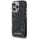 Karl Lagerfeld IML чехол с леопардовым узором MagSafe для iPhone 16 Pro Max – чёрный