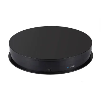 Elektrisks rotējošs fotostends Puluz PU3049B 30cm USB, melns