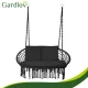 Двухместная подушка для садовых качелей Gardlov, черная