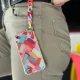 Color Chain vāciņš Samsung Galaxy S20 FE 5G ar dekoratīvu ķēdīti, daudzkrāsains