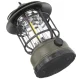 Uzlādējama LED COB kempinga lampa ar USB, zaļa