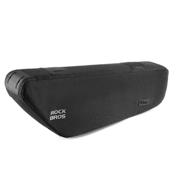 Rockbros velosomas rāmja soma zem caurules 2.9l, melna