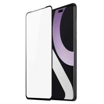 Aizsargstikls Xiaomi 12 Lite Dux Ducis 9D Tempered Glass 9H ar melnu rāmi