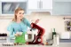 Планетарный миксер WRK1250 chef, 800 Вт, красно-серебристый