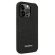 Karl Lagerfeld Glitter Plaque Logo vāciņš iPhone 14 Pro Max, melns