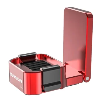 Sunnylife ZJ154 Magnetic Mount for Osmo Pocket 4 / Pocket 3, Red