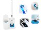 Vannas Istabas Silikona Tualetes Birste ar 5 Maināmām Sprauslām | Silicone Toilet Brush with 5 Replaceable Tips